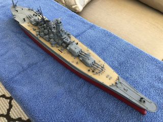 1/450 Hasegawa IJN Yamato Built Parts Repair 2