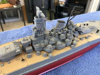 1/450 Hasegawa IJN Yamato Built Parts Repair 7