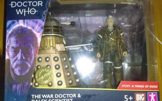 Doctor Who War Doctor & Dalek Scientist Figure Set Character Options Big Finish