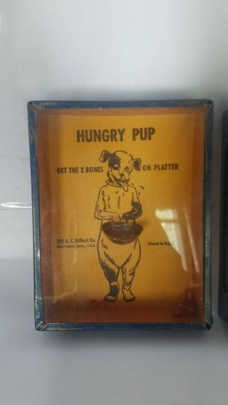 Vintage Gilbert Hungry Pup Game Fred Alan Novelties Hiroshima Atomic Bomb Game 2