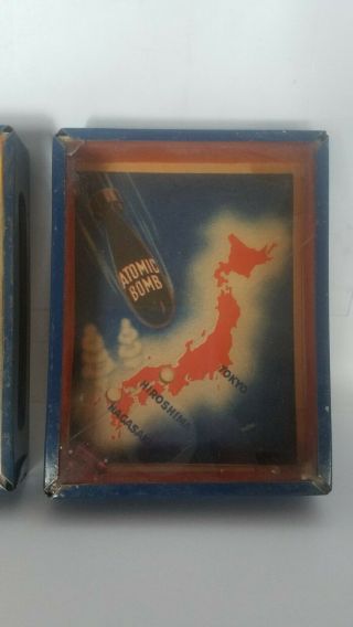 Vintage Gilbert Hungry Pup Game Fred Alan Novelties Hiroshima Atomic Bomb Game 3