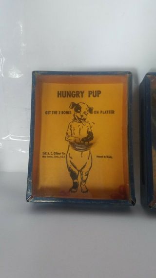 Vintage Gilbert Hungry Pup Game Fred Alan Novelties Hiroshima Atomic Bomb Game 5