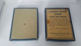 Vintage Gilbert Hungry Pup Game Fred Alan Novelties Hiroshima Atomic Bomb Game 6