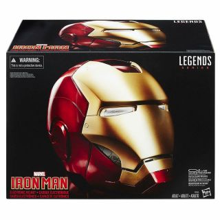 Marvel Legends Iron Man Electronic Helmet Hasbro (amazon Exclusive)