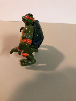 1995 TMNT Teenage Mutant Ninja Turtles Sumo Michelangelo Figure Playmates 5