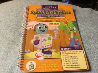 Leap Frog Spanish - English Bilingual Book Leap 1 Preschool Grade 1 Leap Pad