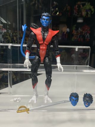 Marvel Legends Nightcrawler X - Force From Wendigo Wave Loose Figure Only No Baf