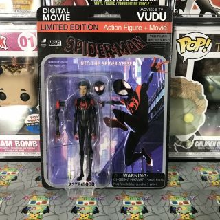 Spider - Man: Into The Spider - Verse Limited Edition Figure Vudu Walmart 2379/5000