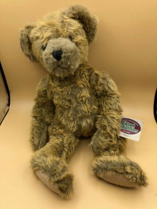 Ganz Cottage Collectibles 1995 Dieter Bear Plush Soft Stuffed Toy Doll Teddy