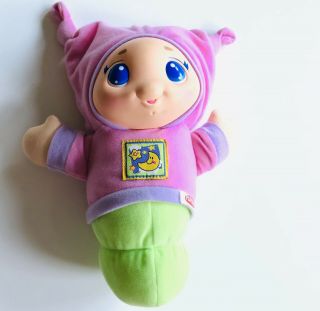 Playskool Nursery Musical Lullaby Glow Worm Soft Plush Toddler Kids Interactive