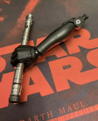 Hot Toys Dx17 Star Wars Episode I Darth Maul 1/6 Led Double Lightsaber Arm