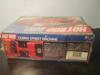 revell cobra street machines.  special model series,  hot rod street machines. 7