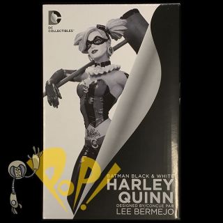 Batman Black & White Harley Quinn Statue By Lee Bermejo 1st Edition Dc Comics