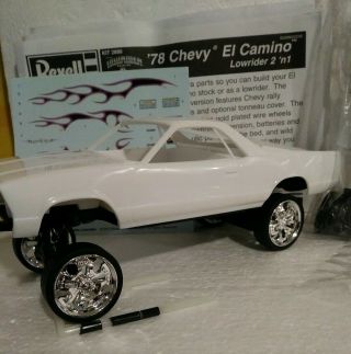 Revell Lowrider ' 78 Chevy El Camino 1:24 Scale Model Kit 4