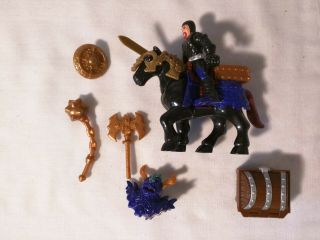 Fisher Price Imaginext Castle Jousting Knight And Horse,  2001 Retired