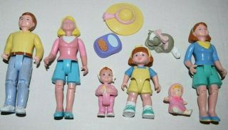 Fisher Price Doll House Loving Family People Dolls & Accessories Mom Dad Baby