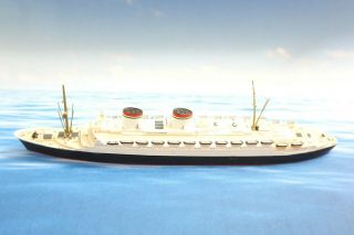 Mercator M518 Conte Di Savoia 7.  5 " Lead Ship Model 1:1200 - 1250 Miniature N17