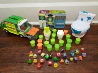 Grossery Gang And Trash Pack Playsets Yucky Mart,  Garbage Truck,  Figures & More
