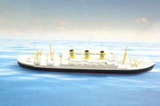 Cm 180 Statendam 3 7 " Lead Ship Model 1:1200 - 1250 Miniature High Detail N23