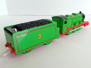 Thomas & Friends Talking Henry 3 Trackmaster Motorized Green Train Engine 3 3