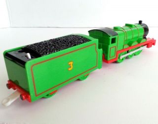 Thomas & Friends Talking Henry 3 Trackmaster Motorized Green Train Engine 3 4