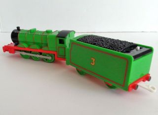 Thomas & Friends Talking Henry 3 Trackmaster Motorized Green Train Engine 3 5