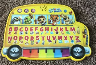 Leapfrog Touch Magic Learning School Bus Educational Toy Tablet Abcs 19203