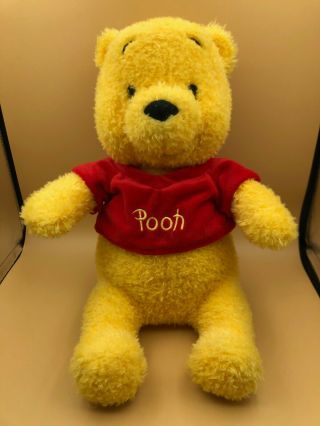 Winnie The Pooh Bear Disney Resort Tokyo Plush Kids Soft Stuffed Toy Doll Teddy