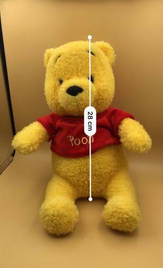 Winnie The Pooh Bear Disney Resort Tokyo Plush Kids Soft Stuffed Toy Doll Teddy 5