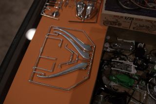 Revell Triumph Drag Bike or Motorcycle parts 3
