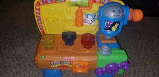 Fisher Price Laugh & Learn Learning Workbench Toolbench Lights Music Activities