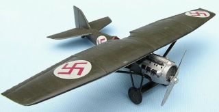 Dewoitine D.  1c.  1,  Latvian Air Force,  1929,  Scale 1/72,  Hand - Made Plastic Model