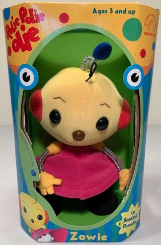 Disney Applause Rolie Polie Olie Plush Zowie Bendable & Poseable Plush Toy W/box