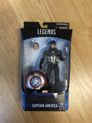 Marvel Legends Worthy Captain America Walmart Exclusive W/ Mjolnir