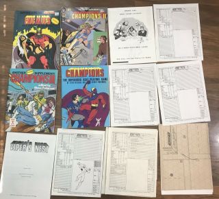 Champions The Superhero Role Playing Game By Hero Games 1982