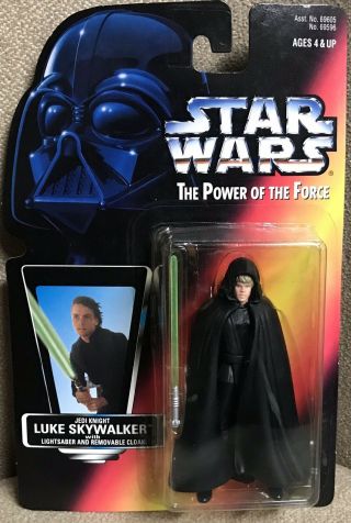 1996 Kenner Star Wars Power Of The Force Luke Skywalker Jedi Knight