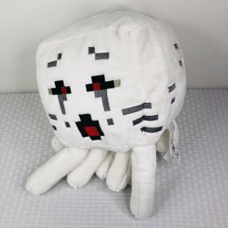 Minecraft Large 15 " White Ghast Ghost Soft Plush Character Mojang Jinx Stuffed