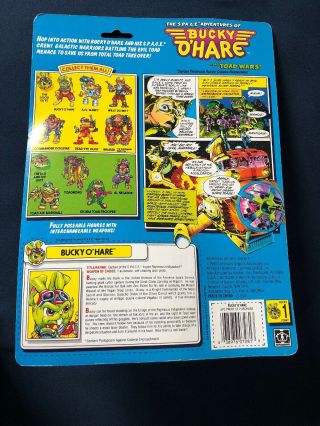 1990 Hasbro Space Adventures Bucky O’Hare Toad Wars Action Figure 2