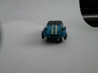AURORA MM T - JET 1493 FERARRI GTO F/T MED.  BLUE HO Slot Car 2