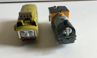 Fisher - Price Thomas & Friends Trackmaster Crash And Repair Diesel 10 & Dash