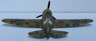 1/72 Professionally Built,  Painted,  Weathered WWII Italian Fighter Plane Model 8