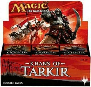Khans Of Tarkir Booster Box English Mtg Magic The Gathering 36 Packs