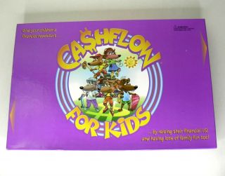 Cashflow For Kids Board Game Rich Dad Poor Dad Robert Kiyosaki Never Played