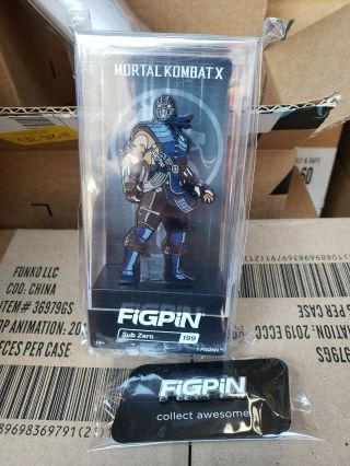 Mortal Kombat X Sub Zero Figpin Limited Edition Of 750