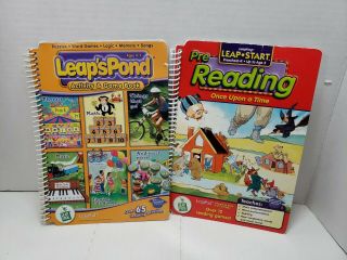 Leappad Leap Start Activity Game Book Pre Reading Once Upon A Time 2 Books
