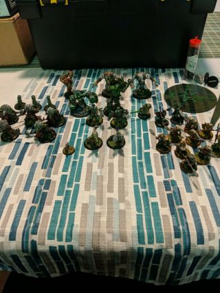 Warmachine Hordes Circle Orboros Army Painted Miniatures