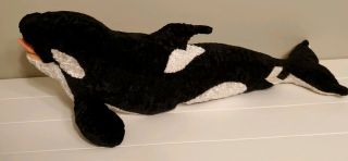 26 " Large Plush Shamu Orca Killer Whale Stuffed Animal