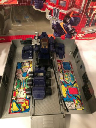 1984 Optimus Prime Complete G1 Transformers Autobot Leader w/ Box 5