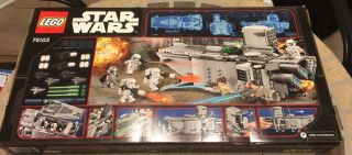 Lego Star Wars The Force Awakens First Order Transporter 75103 Nib