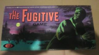 Vintage 1964 Ideal The Fugitive Board Game Complete.